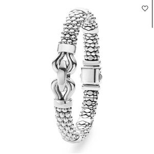 LAGOS LARGE CAVIER 9MM DERBY BRACELET, STERLING SILVER  SIZE 6”